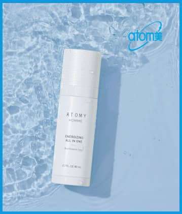 Атоми супер энергия и увлажнение для мужчин