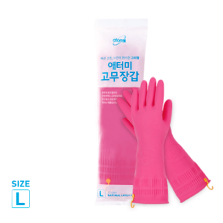 атоми резиновые перчатки размер L