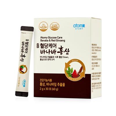 Атоми для снижения уровня сахара в крови Банаба и Красный женьшень