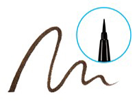 Темно-коричневая подводка