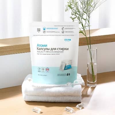 Атоми стиральный порошок в капсулах