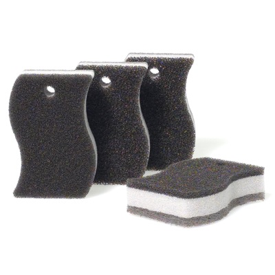 Атоми губка серая не оставляющая царапин